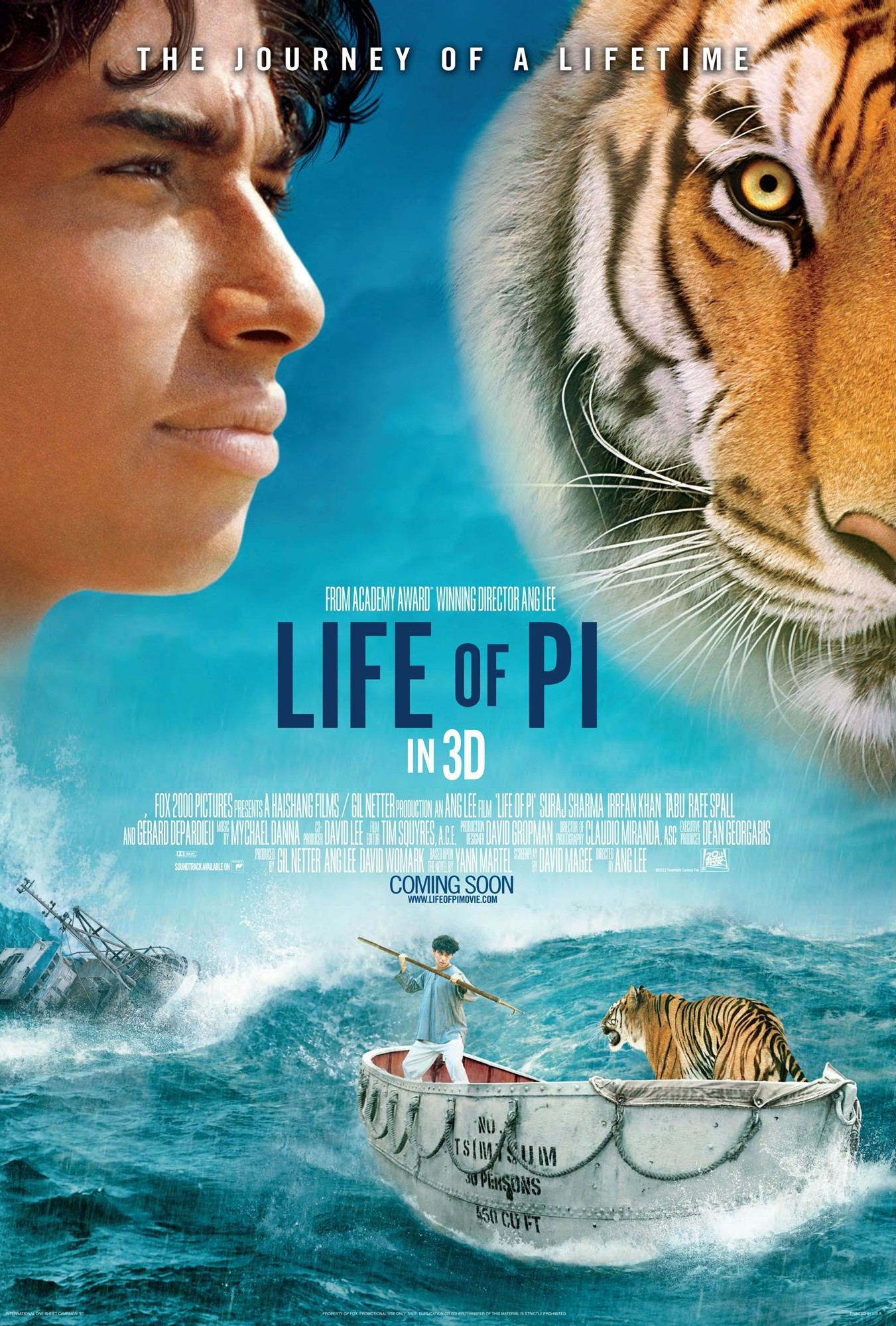 Pi´nin Yaşamı / 3D 1080p HD izle