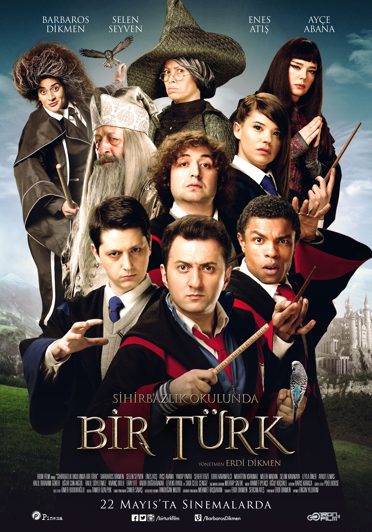 Sihirbazlık Okulunda Bir Türk izle