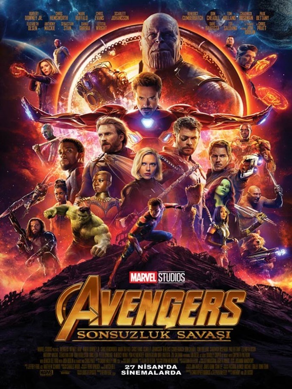 Yenilmezler 3 Sonsuzluk Savaşı – Avengers 3 Infinity War 2018 izle