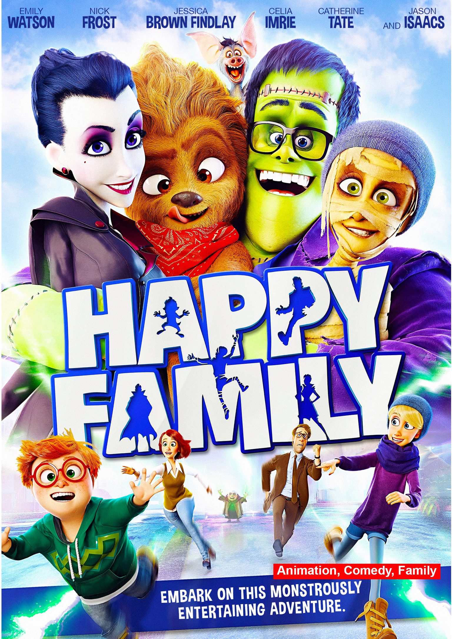 Mutlu Canavar Ailesi – Happy Family 2017 izle