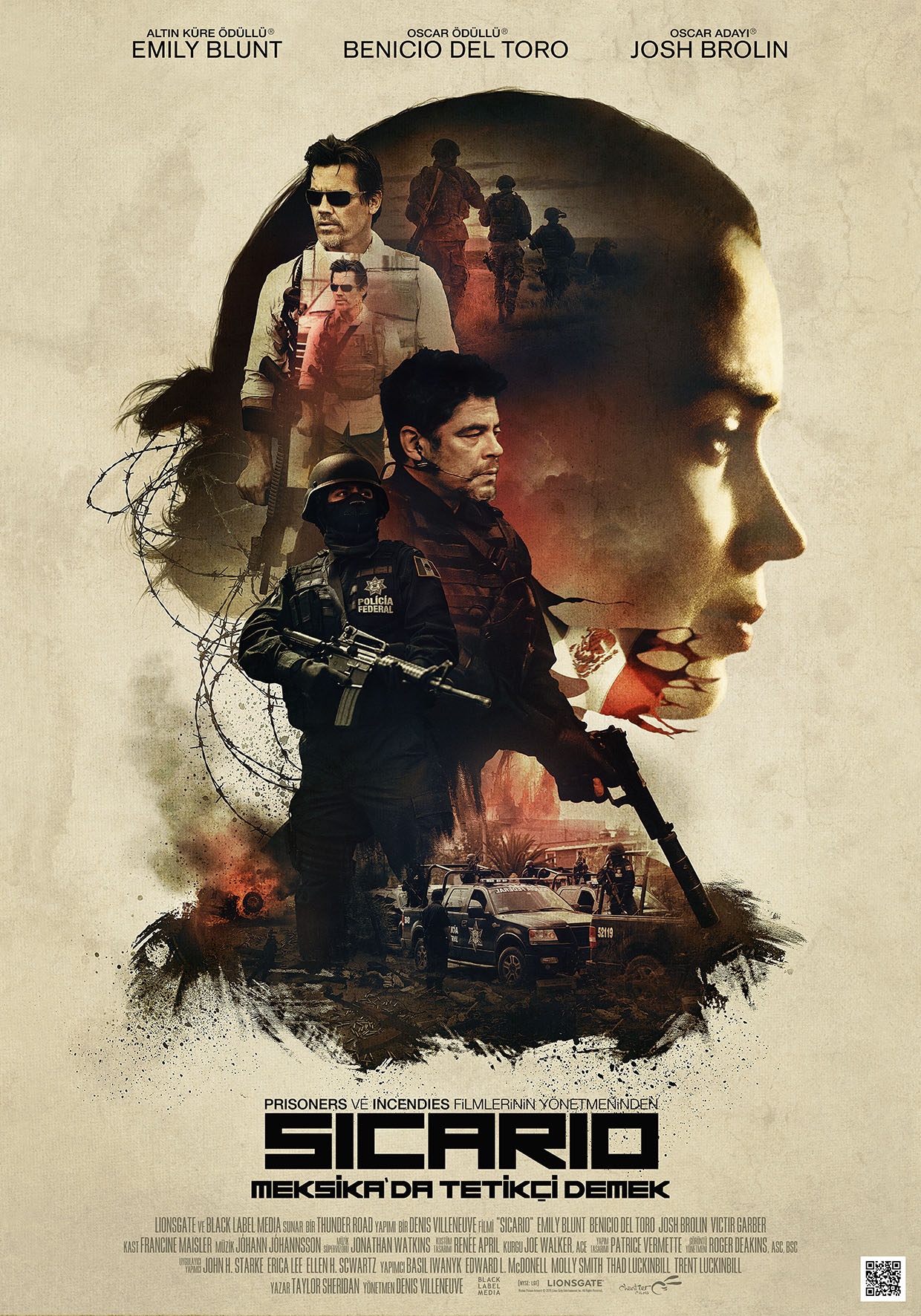 Sicario 2015 Türkçe Dublaj izle