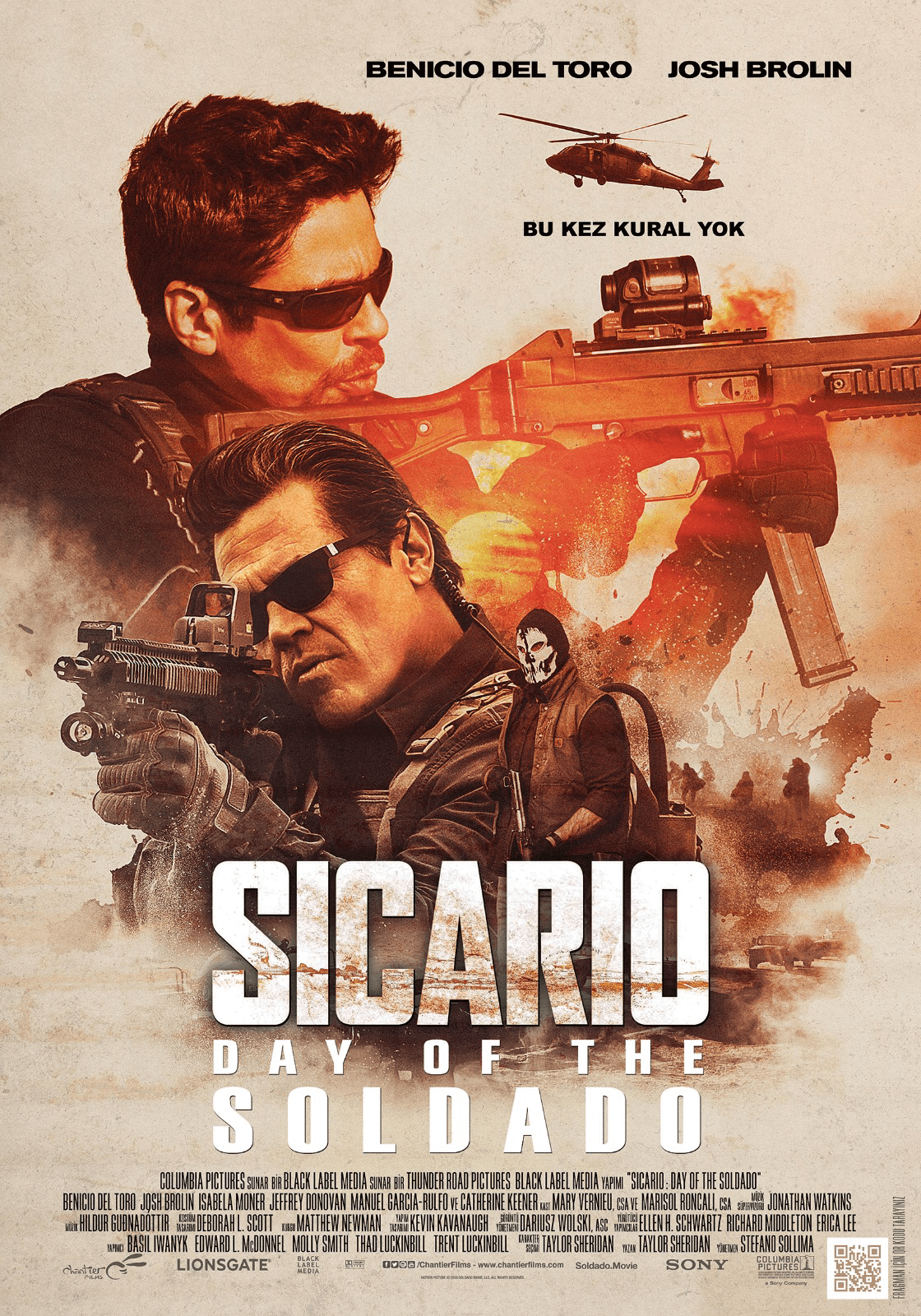 Sicario 2 Day of the Soldado 2018 izle